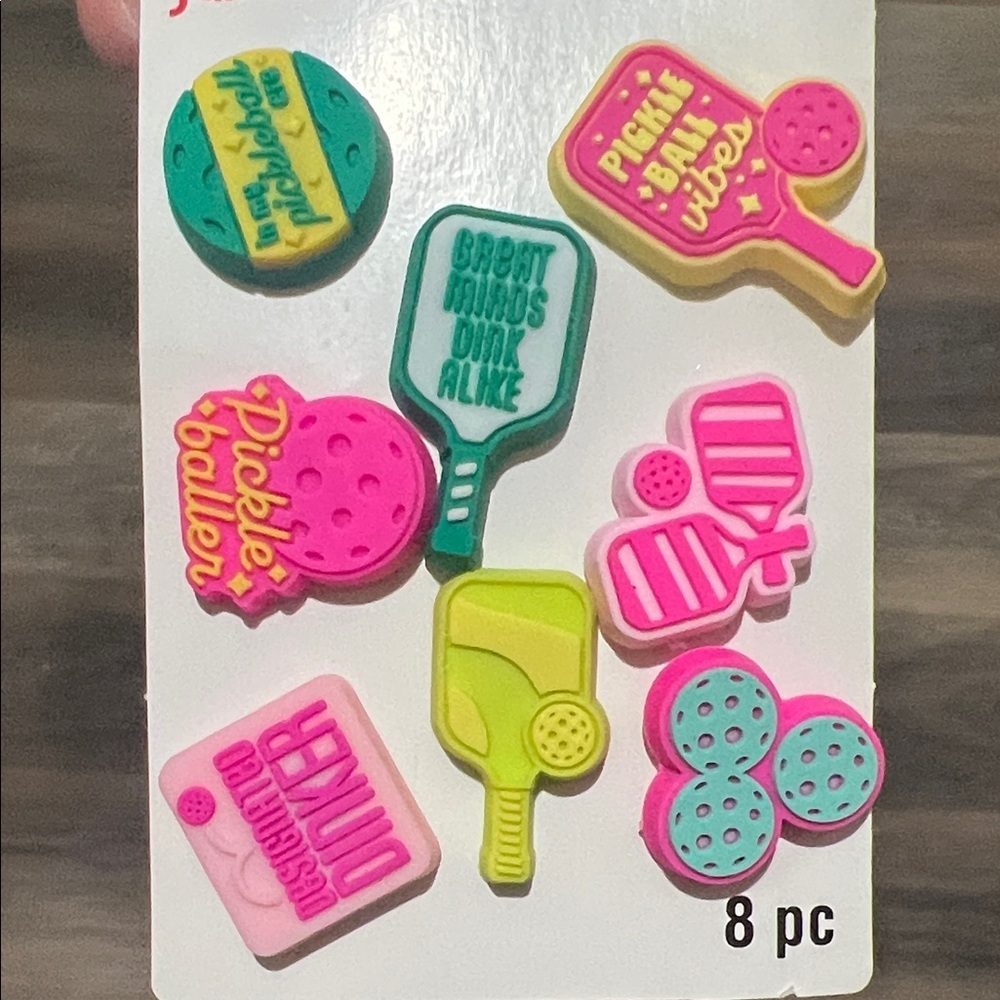 Pickleball Paddle Pin Set